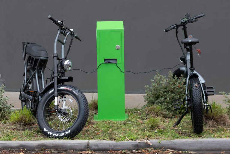 electric bike charging station